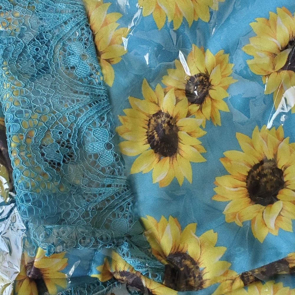 Sunflowers pajamas and a tank shirt